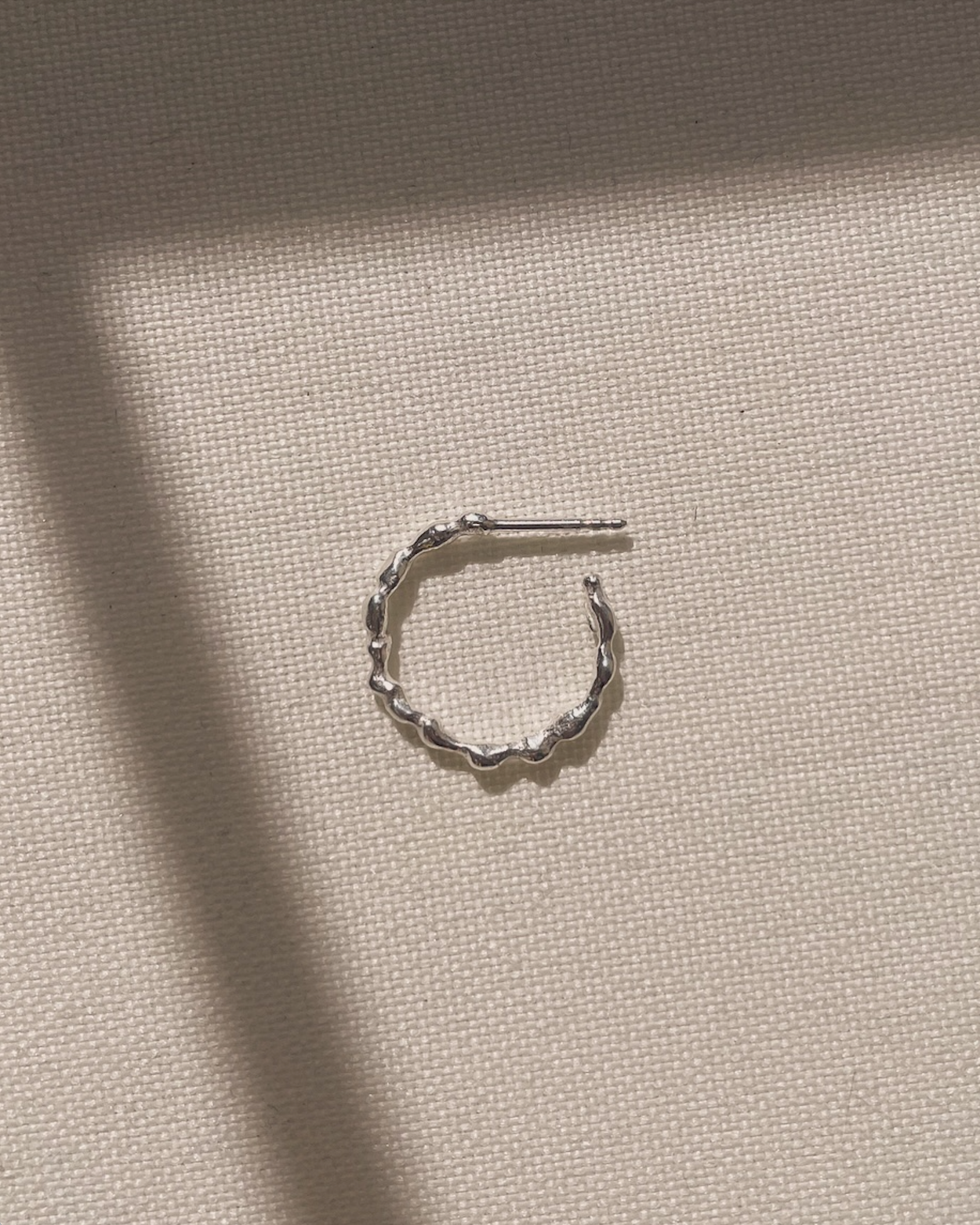 Trail Big Silver Hoop
